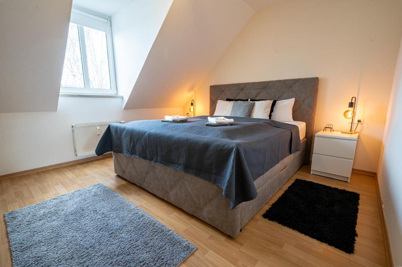 !!NEU!! Deluxe Apartment I Balkon I Küche I Parken I WLAN I Netflix Magdeburg Exterior foto