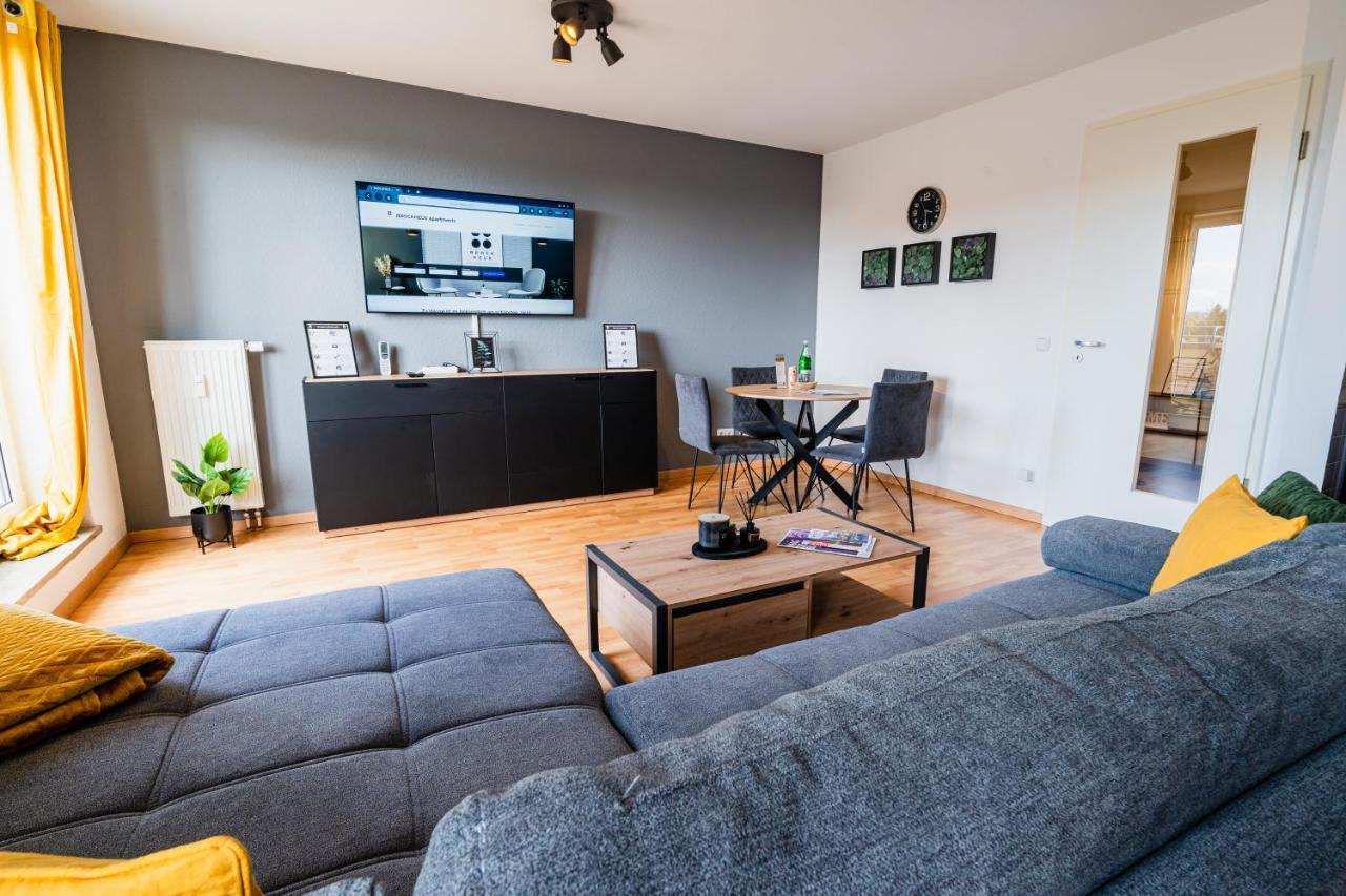 !!NEU!! Deluxe Apartment I Balkon I Küche I Parken I WLAN I Netflix Magdeburg Exterior foto