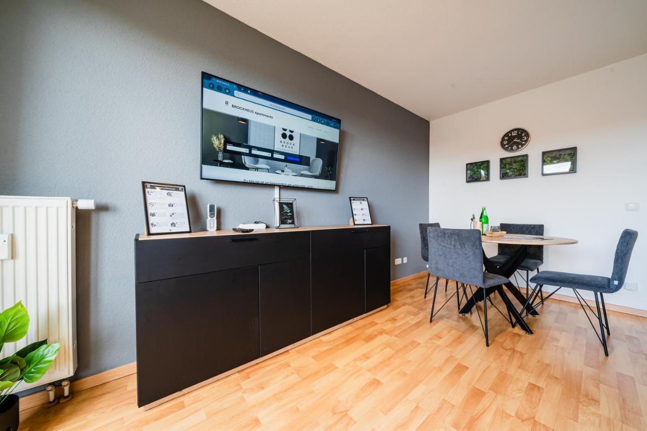 !!NEU!! Deluxe Apartment I Balkon I Küche I Parken I WLAN I Netflix Magdeburg Exterior foto